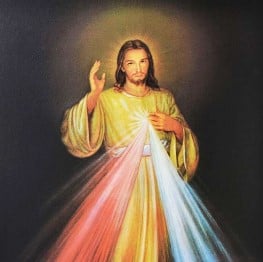 Illustration of the Divine Mercy