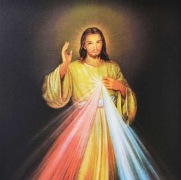 Illustration of the Divine Mercy