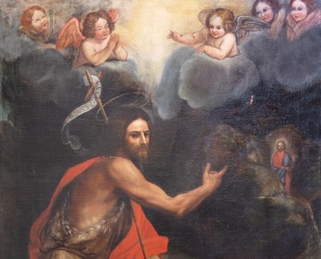 Painting of John the Baptist