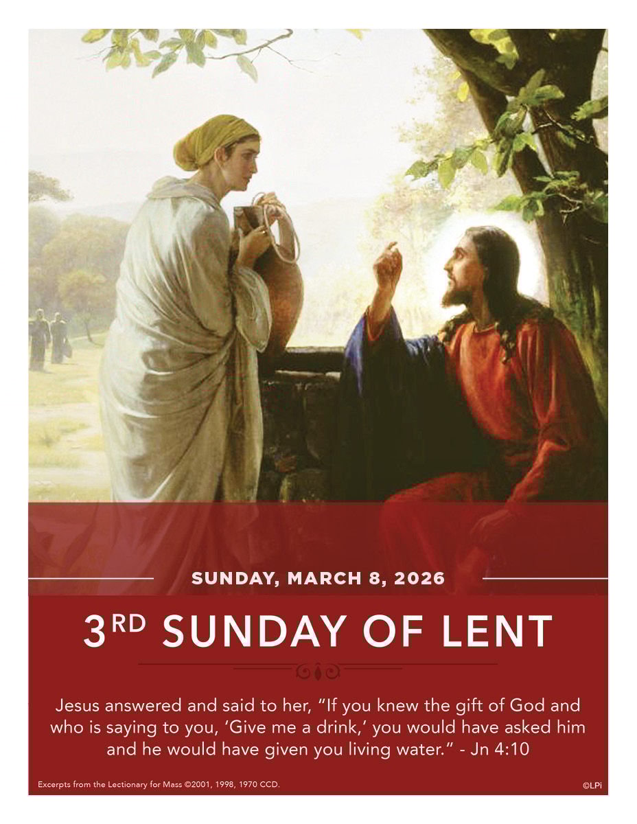 Painting of Jesus talking to the woman at the well